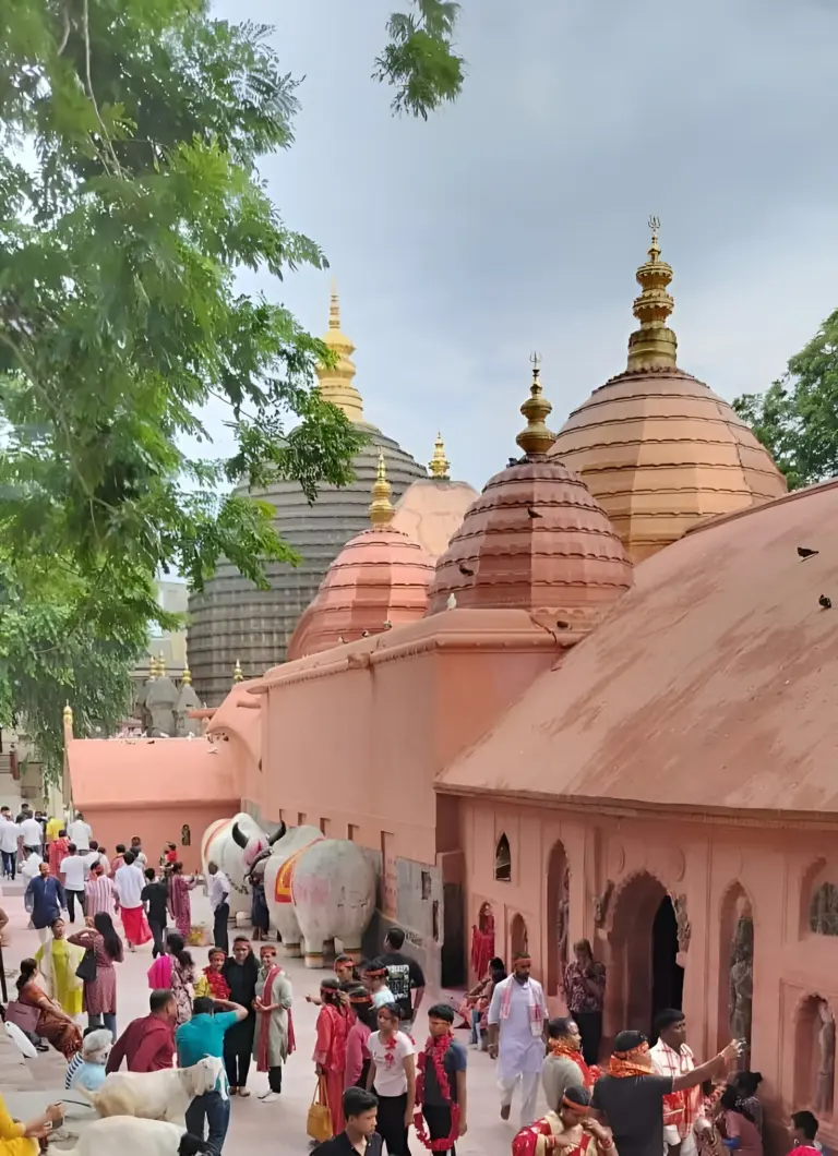 Devotees at Maa Kamakhya Temple in Assam