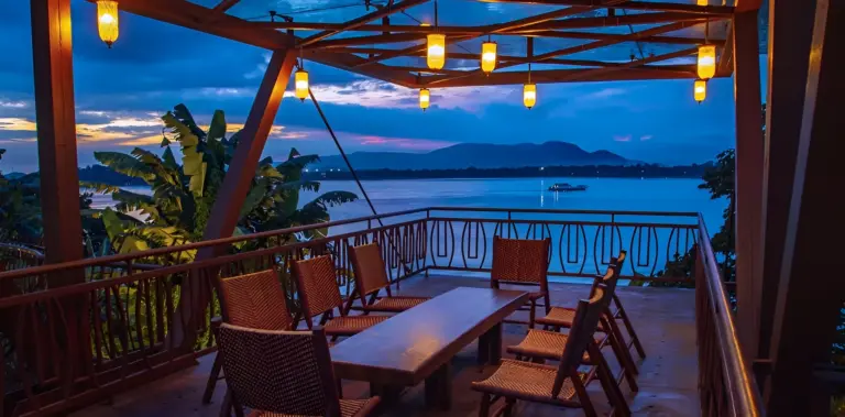 Evening view from Brahmaputra Heritage Centre