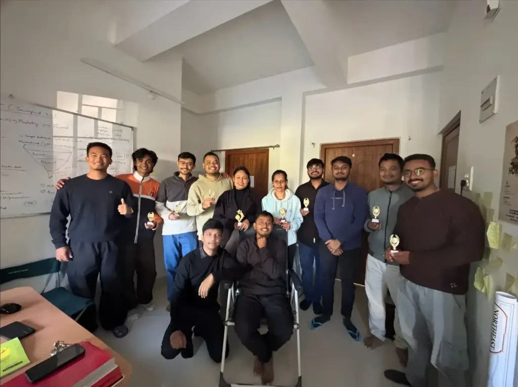 The Travespert team at the office in Dibrugarh