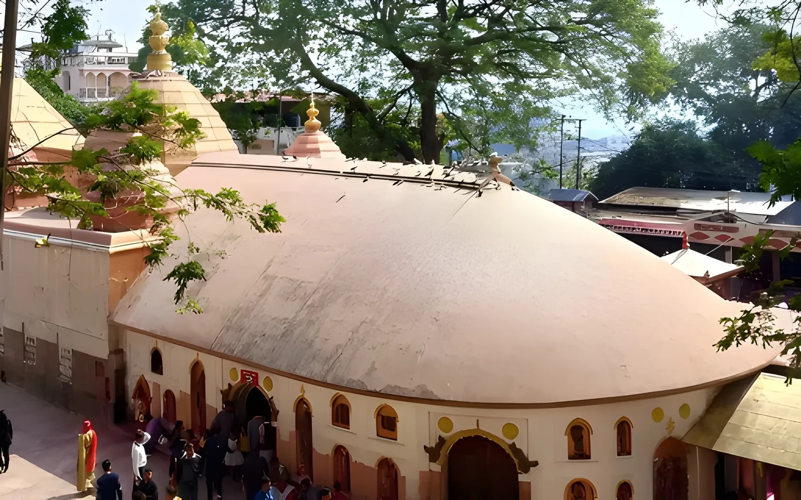 Devotees at Maa Kamakhya Temple, Assam