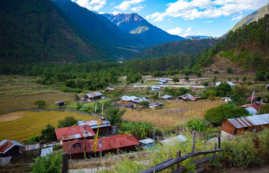 Kaho village in Anjaw district, Arunachal Pradesh