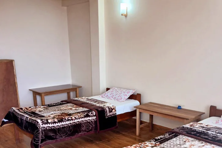 Twin bed room at Linden Homestay