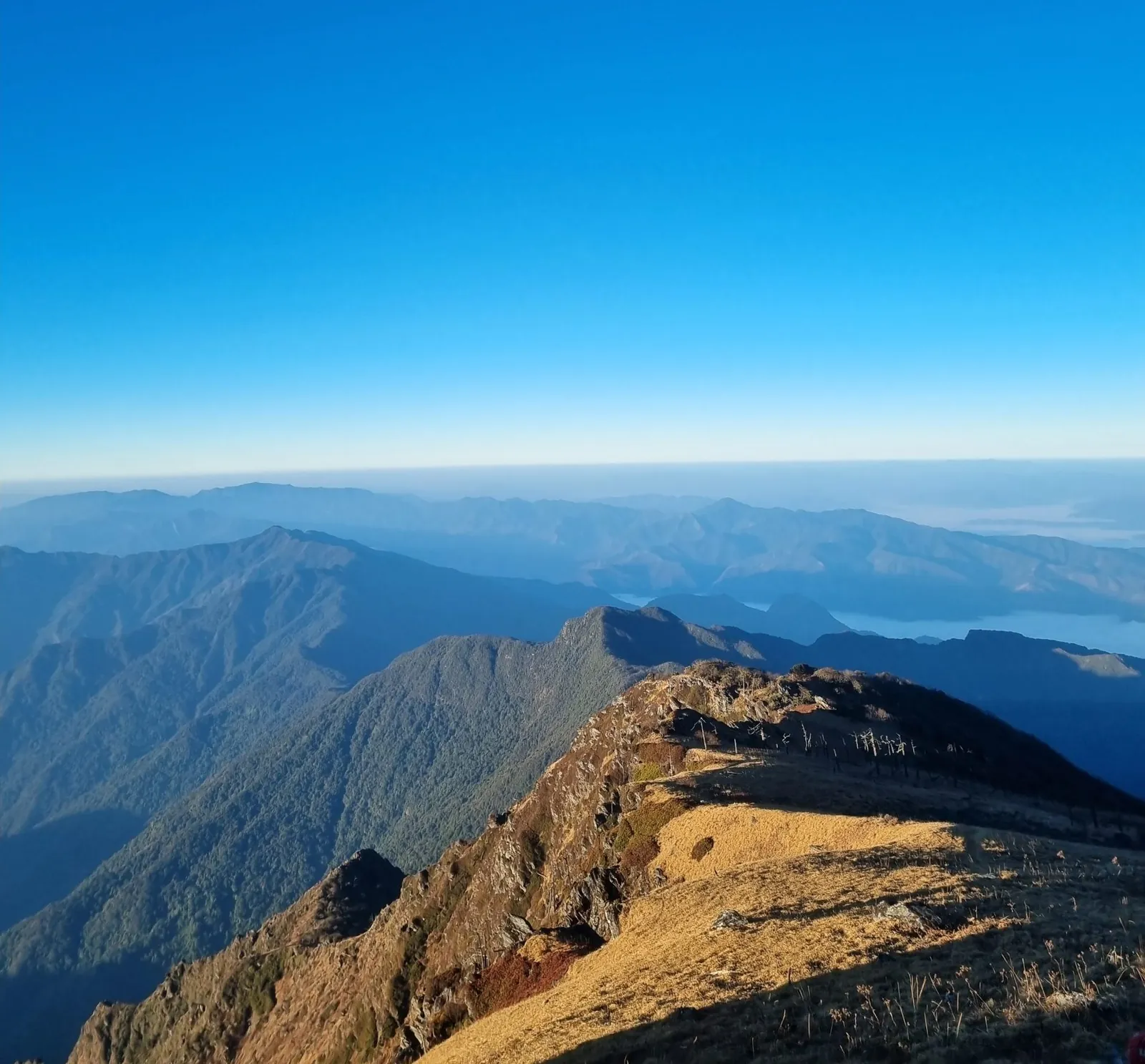 Saramati Peak, the highest peak in Nagaland