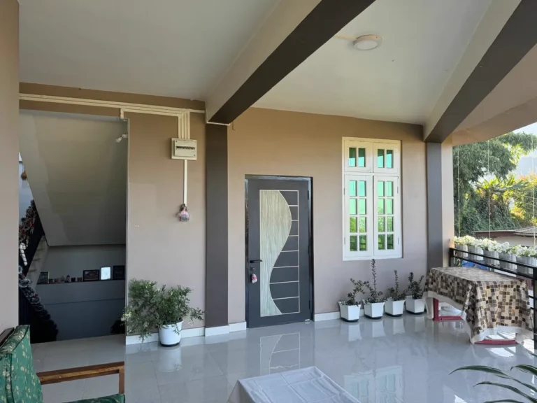 Bright hall at Nirvana Homestay