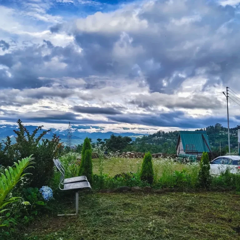 Cottage and garden with hill views at Everhill Homestay